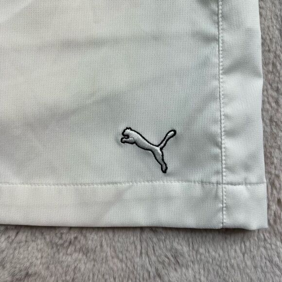 Puma Mini Skirt Skort Womens Size 4 White Golf Tennis Shorts Lined - Picture 3 of 11
